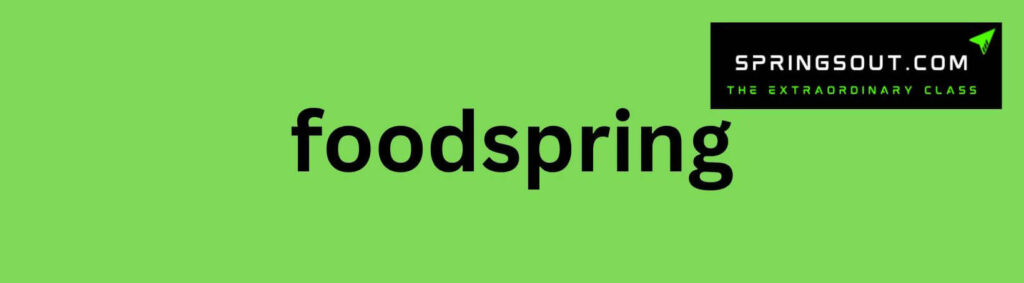 Foodspring Startup