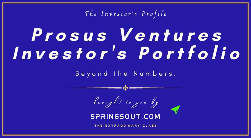 Prosus Ventures Investors' Portfolio